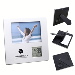 Multi-Functional Photo Frame Clock with Temperature